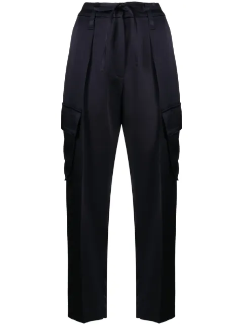 Brunello Cucinelli cropped tailored cargo trousers