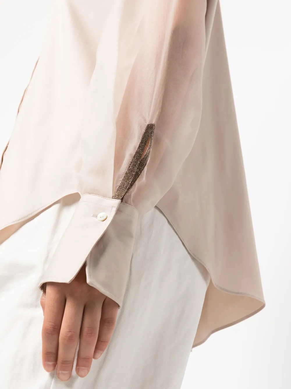 Brunello Cucinelli Blouse In Neutrals
