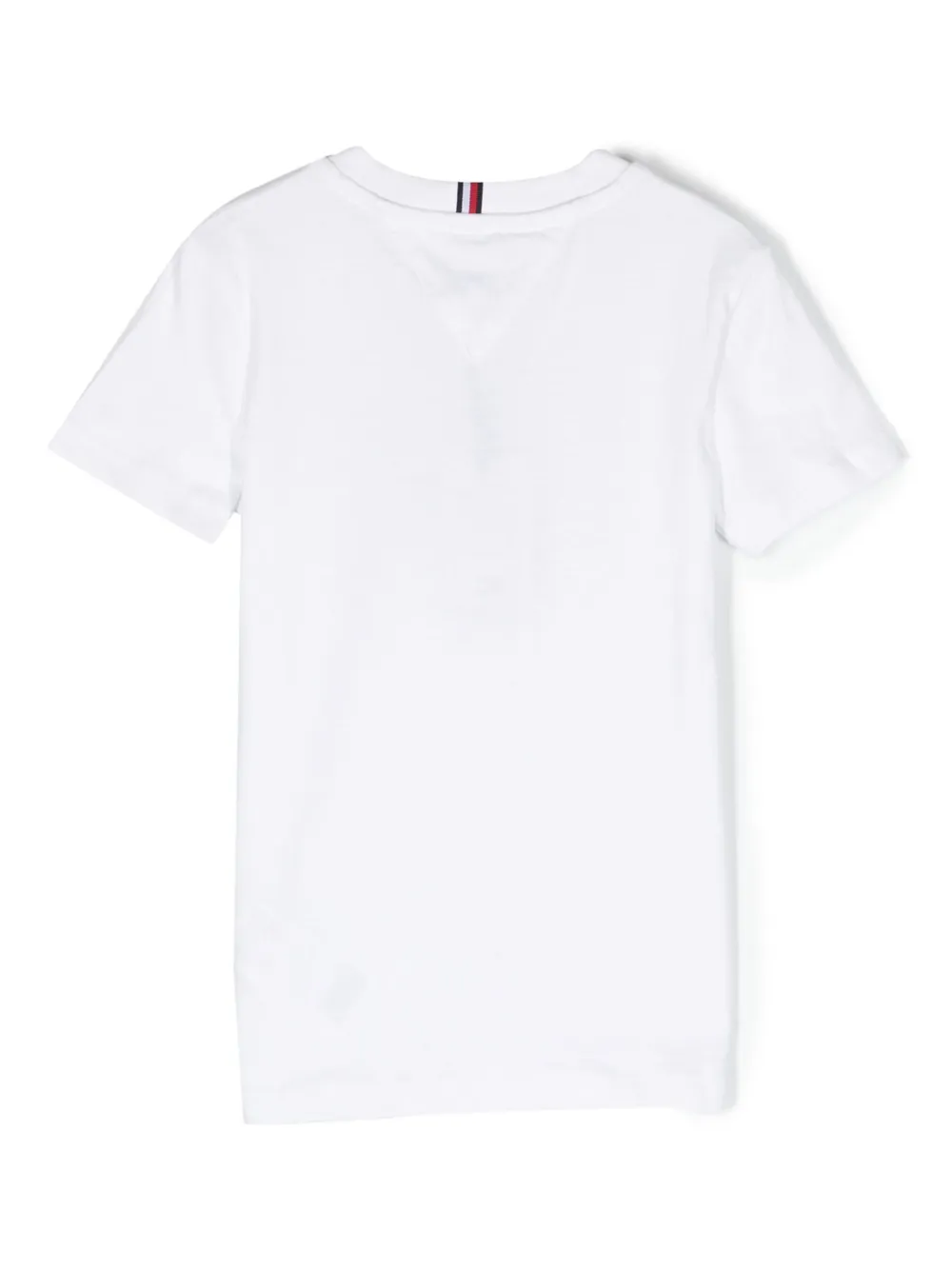 Tommy Hilfiger Junior T-shirt met logoprint - Wit