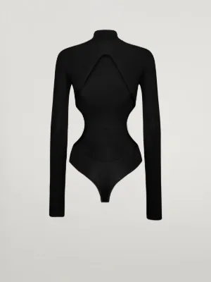 N21 x Wolford: Open back bodysuit