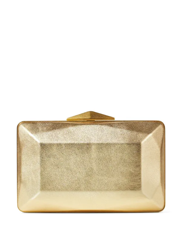 Jimmy choo sales gold clutch