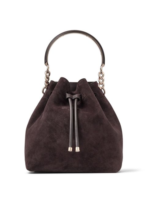 Jimmy Choo Bon Bon suede bucket bag