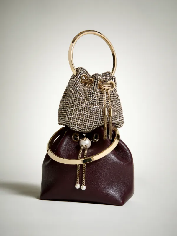 JIMMY CHOO バッグ Jimmy Choo Black Calfskin Leather Ramona Bag | Yoogi's Closet