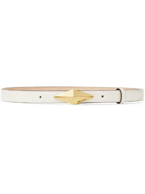 Jimmy Choo ceinture en cuir - Blanc - Jimmy Choo - Modalova