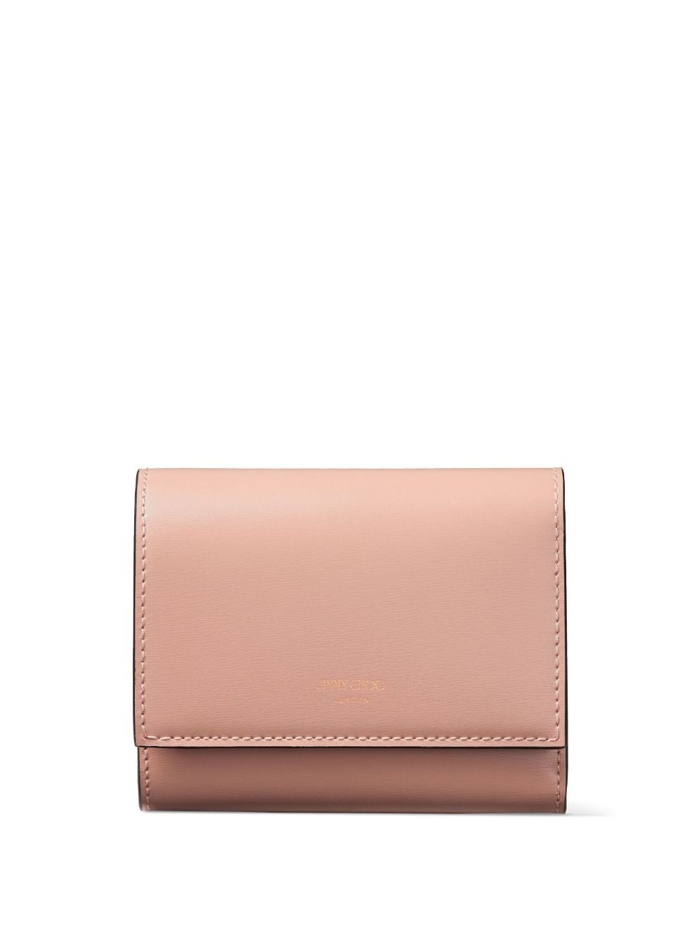 Jimmy Choo Marinda Leather Wallet In Pink