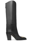 Jimmy Choo Cece 80mm stud-embellished boots - Black