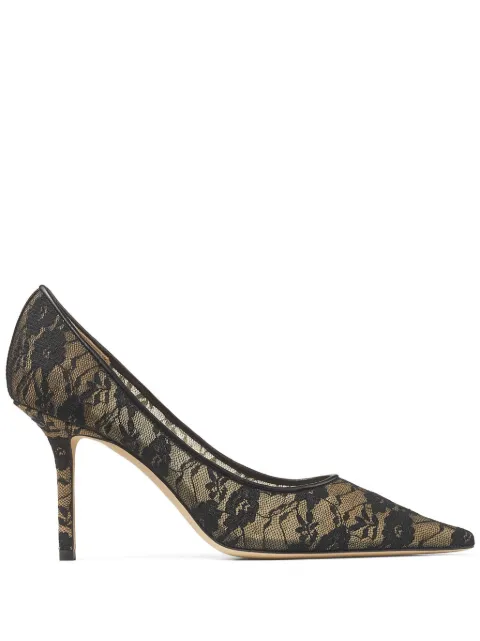Jimmy Choo Love 85mm leather pumps