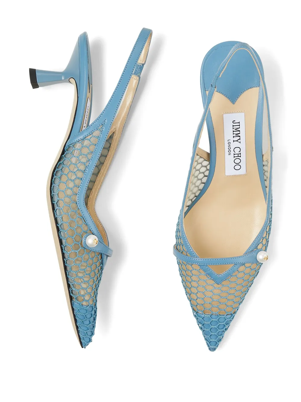Jimmy choo blue heels sales