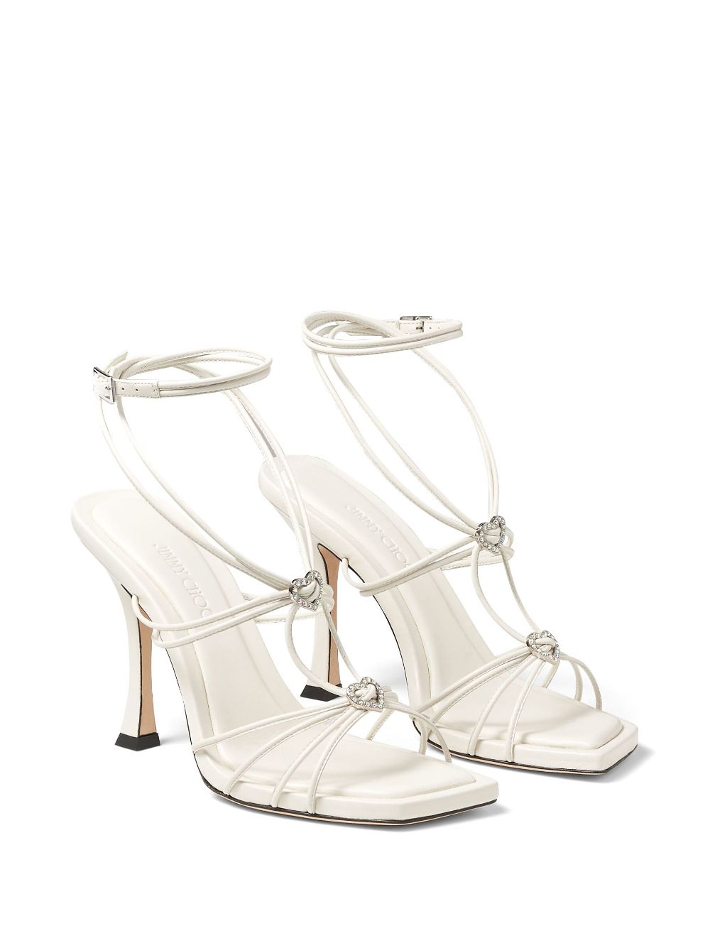 Jimmy Choo Indiya sandalen met bandjes - Wit