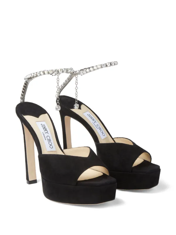 Jimmy choo suede discount sandals