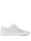 Jimmy Choo Diamond Light studded sneakers - White