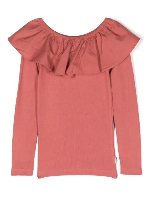 Molo Renate ruffle-collar sweatshirt