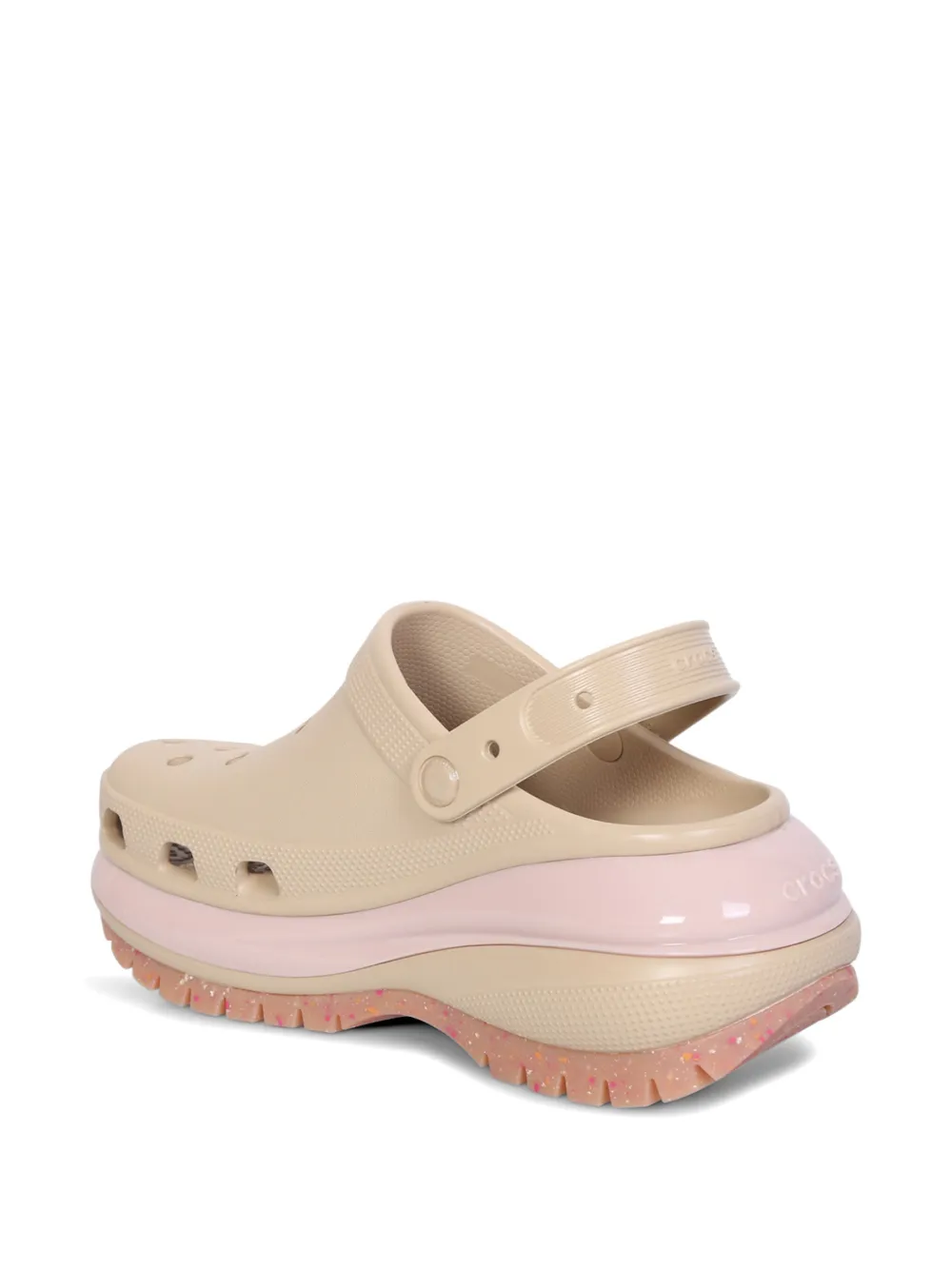 Crocs Classic Mega Crush sandalen Roze