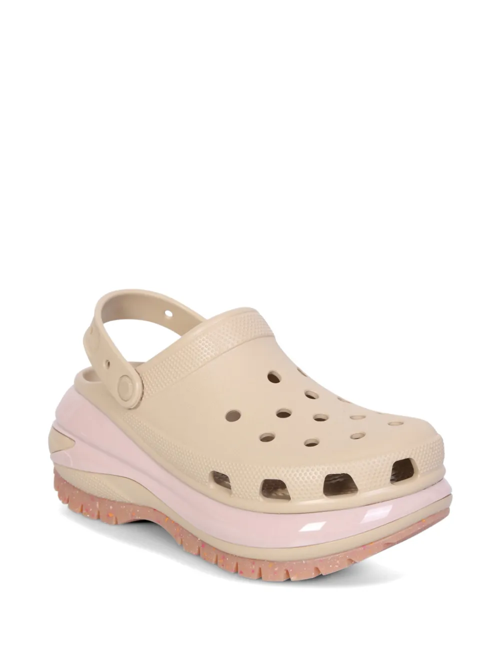 Crocs Classic Mega Crush sandalen Roze