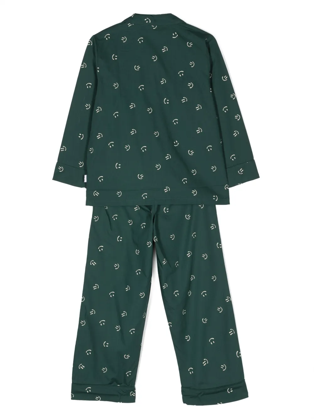 Molo Pyjama met logoprint - Groen