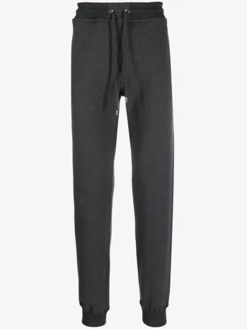 Moorer tapered drawstring track pants
