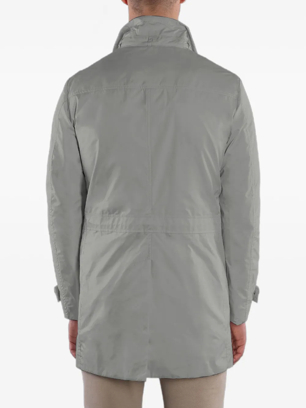 Moorer double-breasted zip-front coat | Double Breasted Coats | Image 2