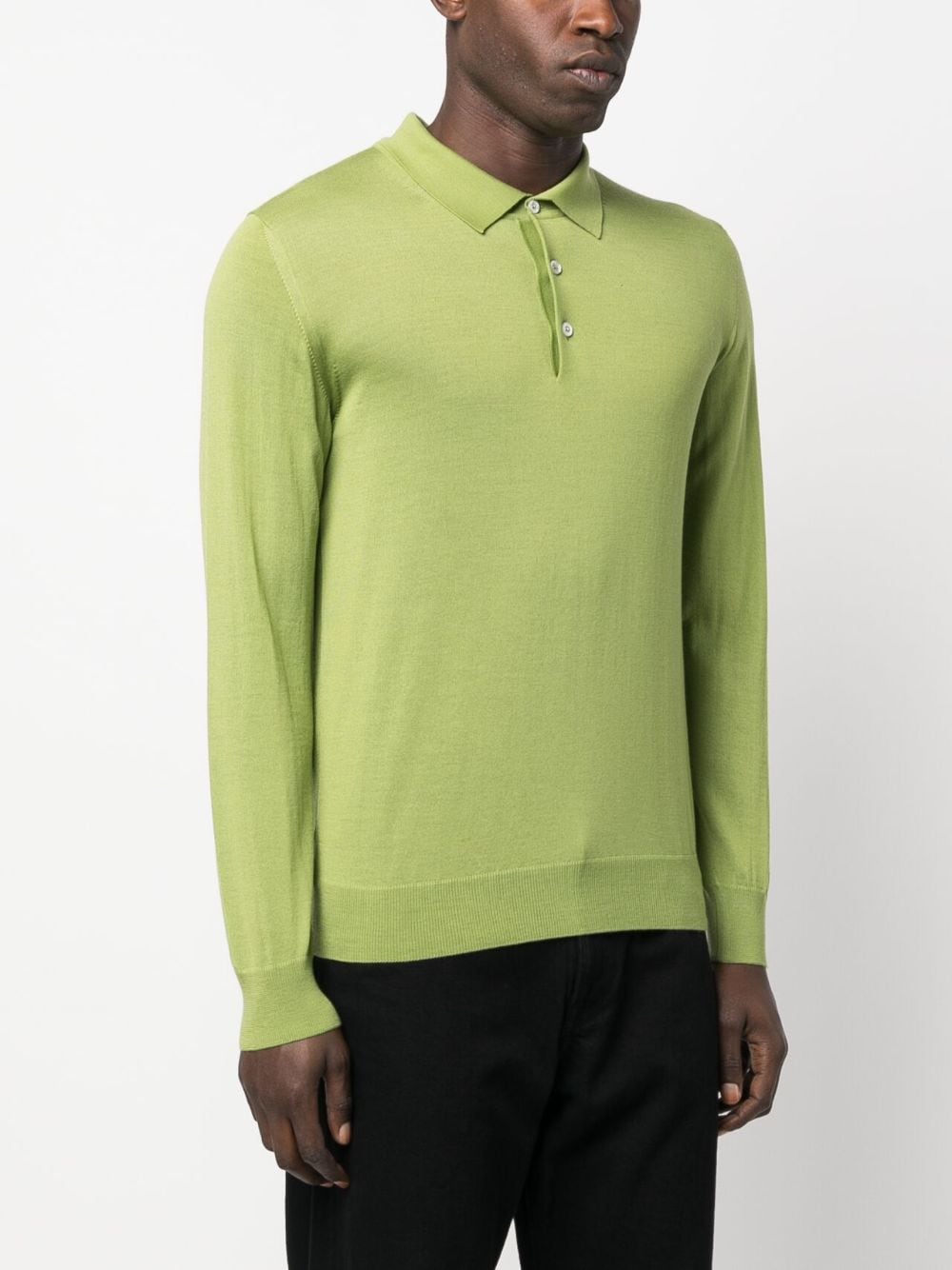 Moorer Alonso-MLL Wool Polo Shirt - Farfetch