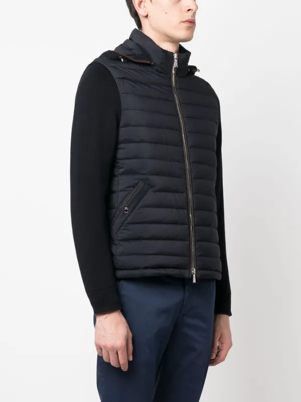 Moorer zip-up Padded Hooded Jacket | Blue | FARFETCH BH Moorer zip-up Padded Hooded Jacket | Blue | FARFETCH BH