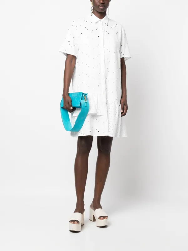 PS Paul Smith Embroidered Shirt Dress - Farfetch