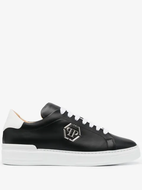 Philipp Plein Sneakers met logoplakkaat