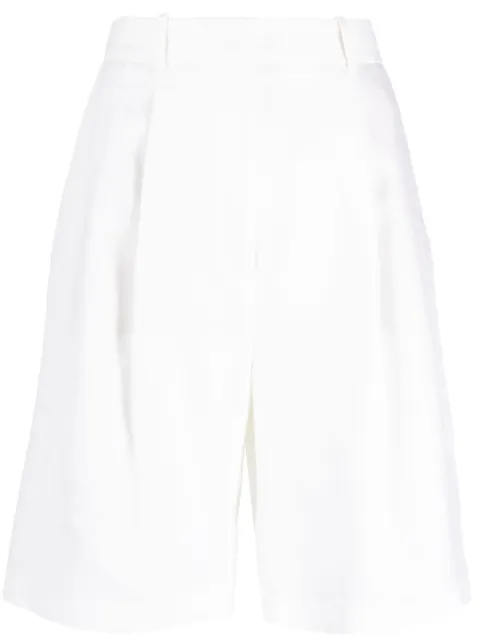 Fabiana Filippi high-waisted knee-length shorts