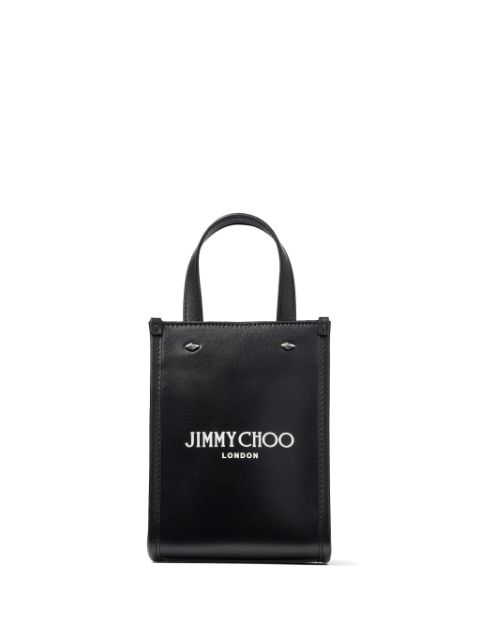 Jimmy Choo small N S logo-print tote bag Women