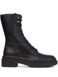 Jimmy Choo Nari lace-up leather boots - Black