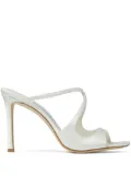 Jimmy Choo Anise 95mm square sandals - White