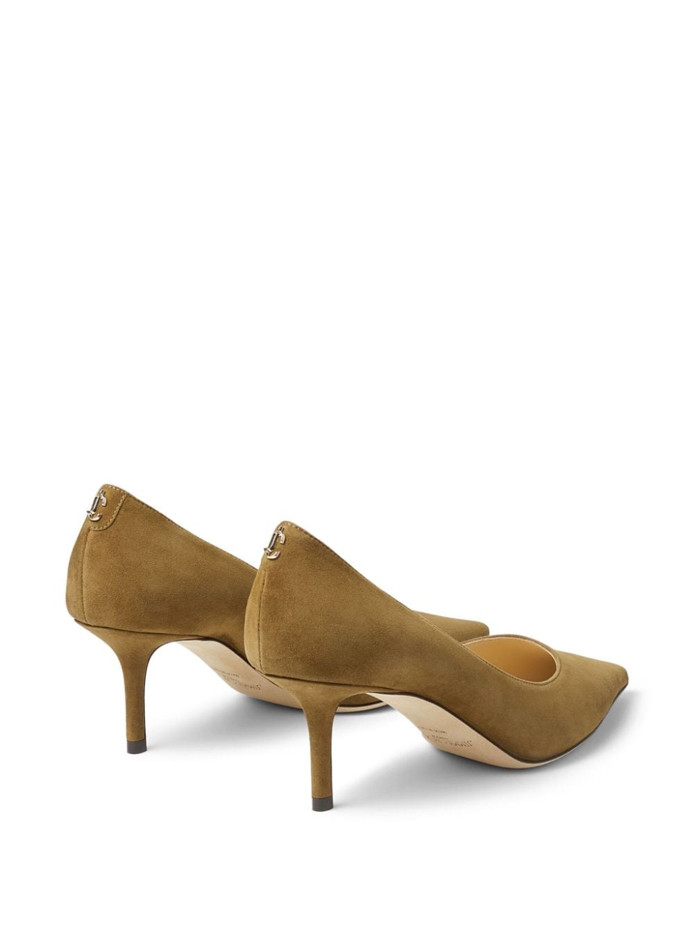 Shop Jimmy Choo Love 65mm Leather Pumps In Brown