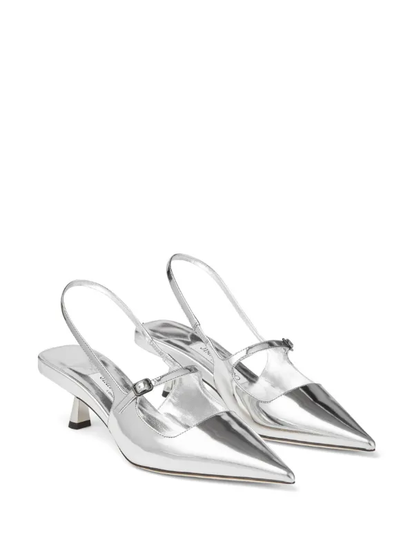 【関税込み】jimmy choo DIDI' SLINGBACK DIDI 45 | Black Patent Leather Pointed Pumps | Autumn