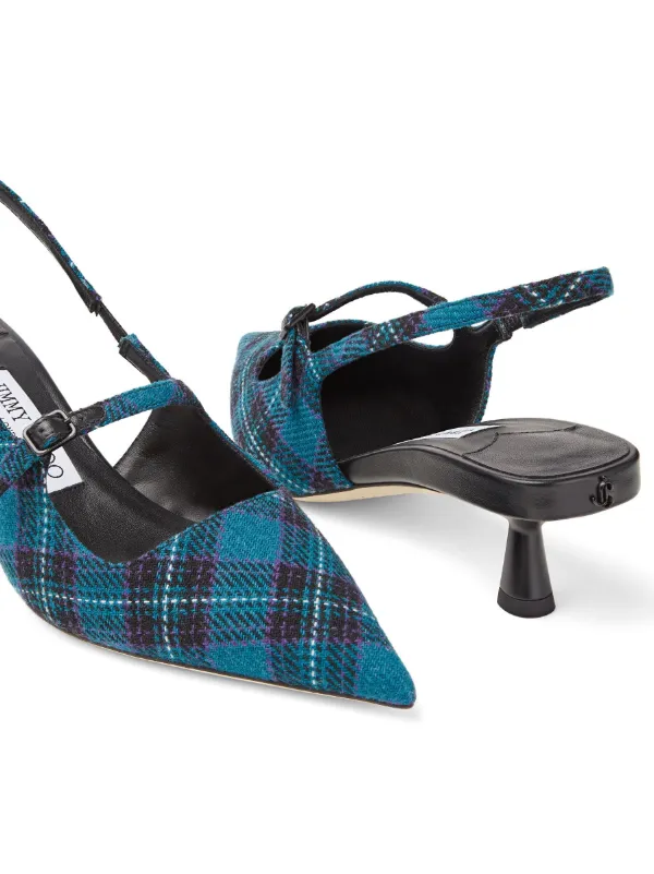 パンプス JIMMY CHOO Printed Calf Hair Didi Pumps JIMMY CHOO Didi 45 leather-trimmed leopard-print calf hair