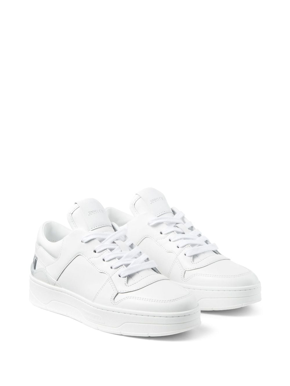 Jimmy Choo Florent low-top sneakers - Wit