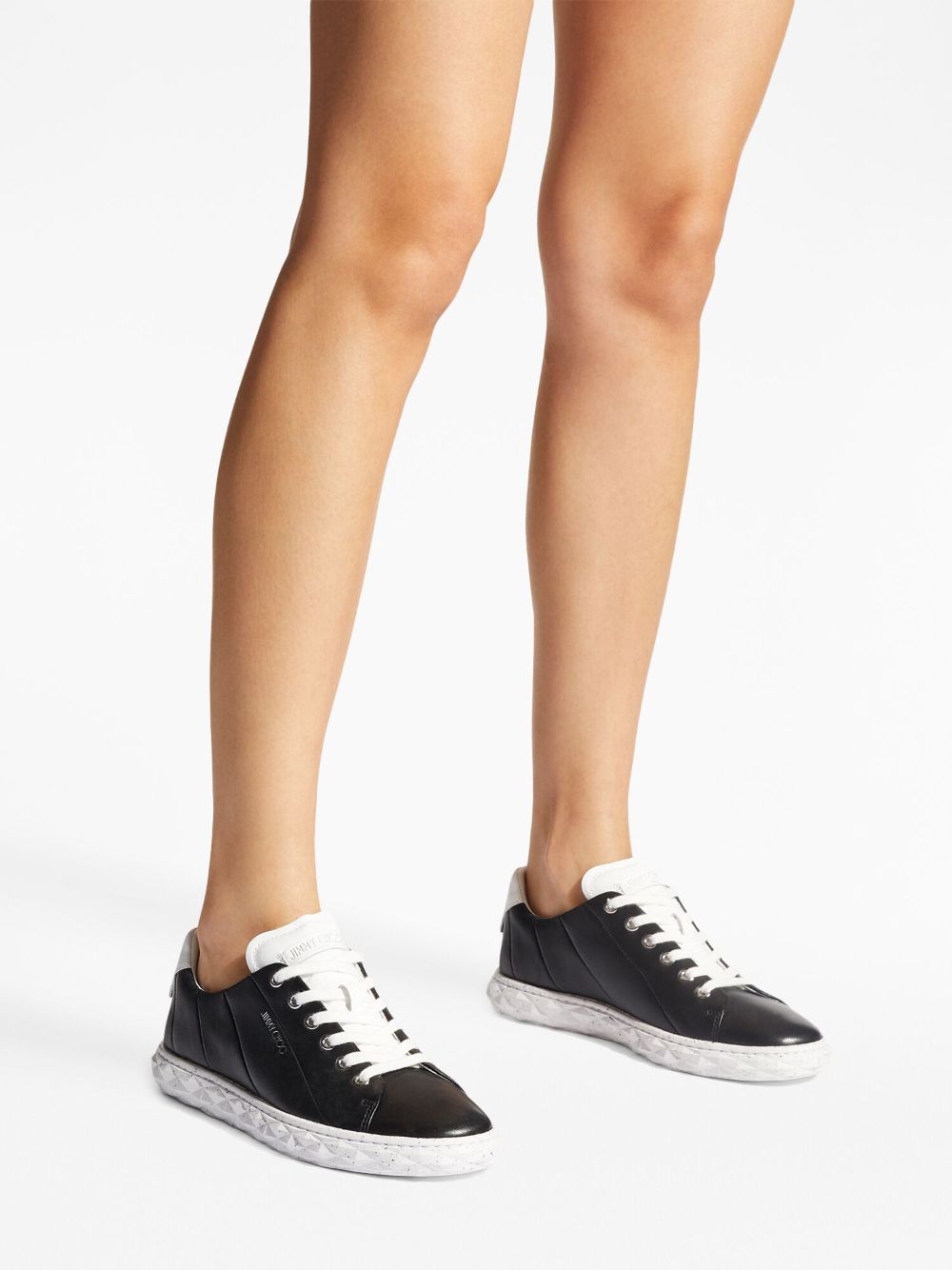 Jimmy Choo Diamond Light leather sneakers Women