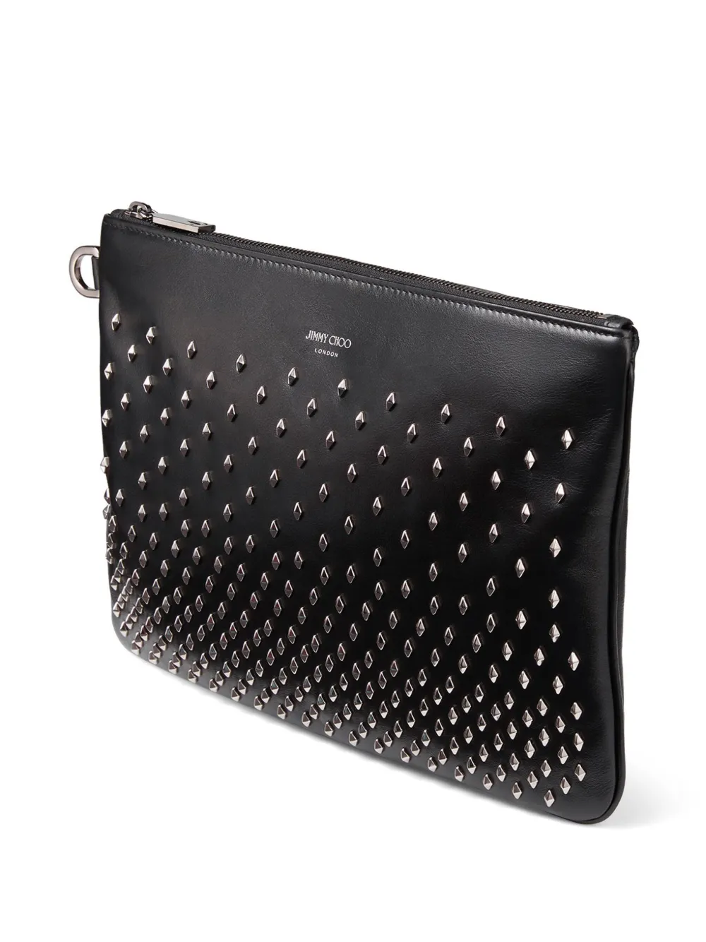 Jimmy Choo Leren clutch Zwart