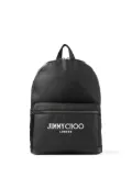 Jimmy Choo Wilmer logo-print backpack - Black