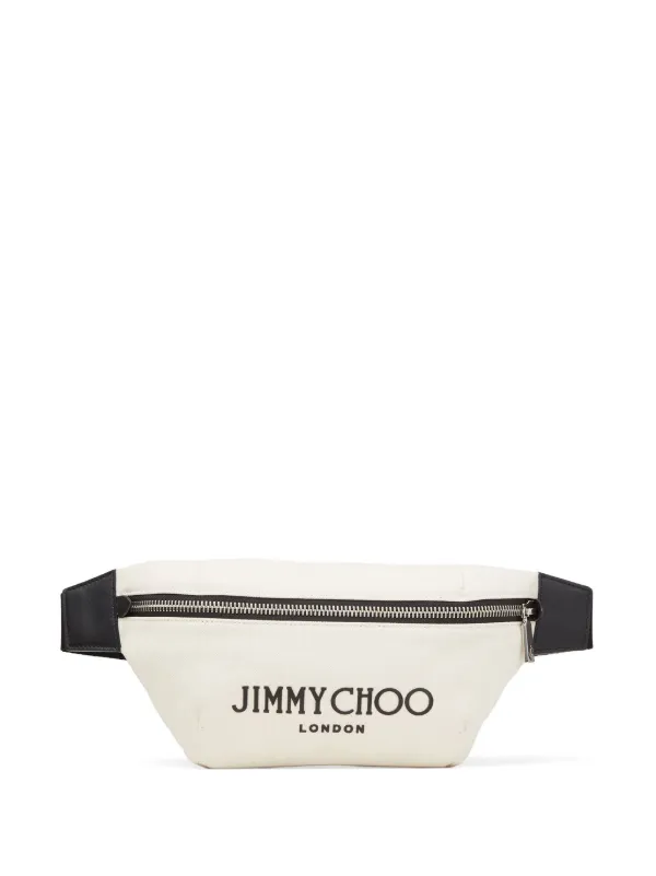Jimmy Choo ボディバッグ FINSLEY CZM DNH ロゴ JIMMY CHOO Jimmy Choo ジミーチュウ ボディバッグ FINSLEY CZM