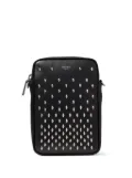 Jimmy Choo Kimi leather messenger bag - Black