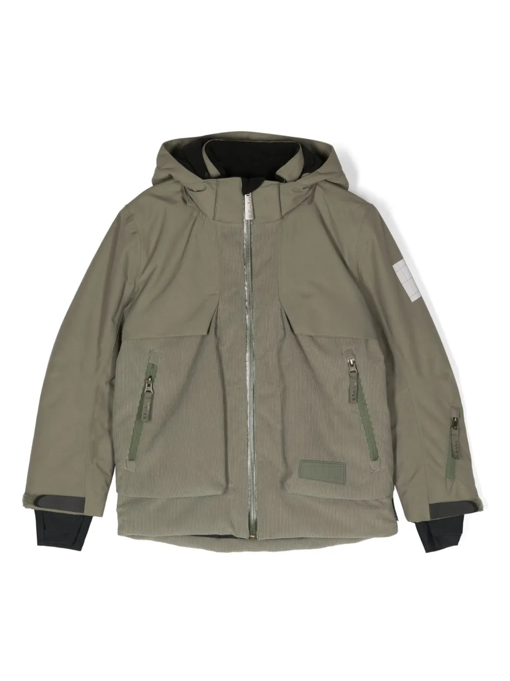 Molo Jack met capuchon Groen