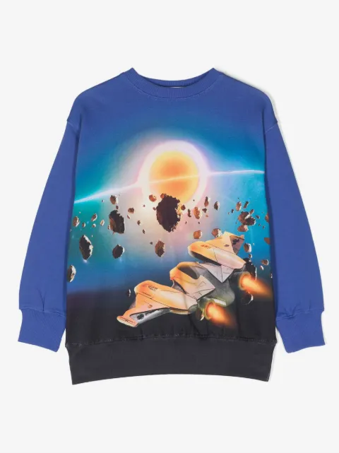Molo Mattis graphic-print sweatshirt