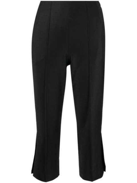 Materiel wool blend cropped trousers