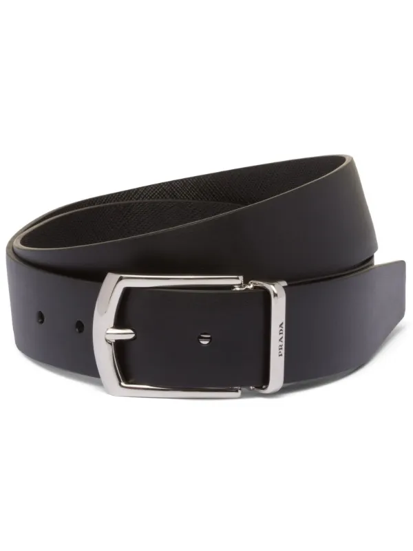 Prada saffiano leather online belt