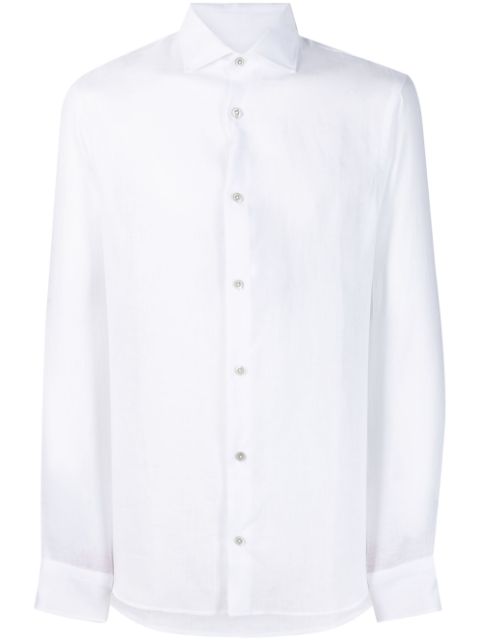 Moorer Sorrento-SA linen shirt