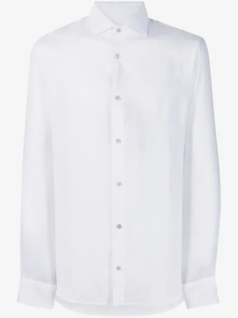 Moorer Sorrento-SA linen shirt