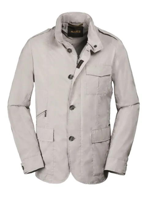 Moorer Porto buttoned-up jacket
