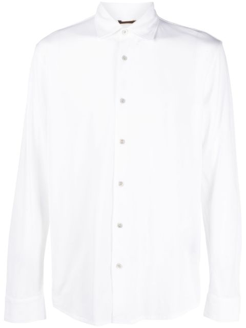 Moorer long-sleeve cotton shirt