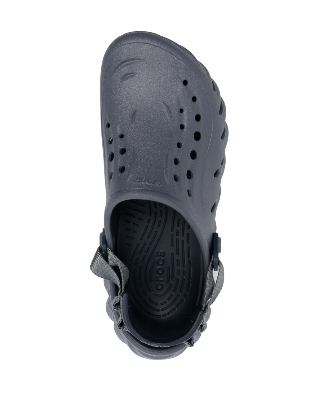 Crocs met chunky zool Blauw