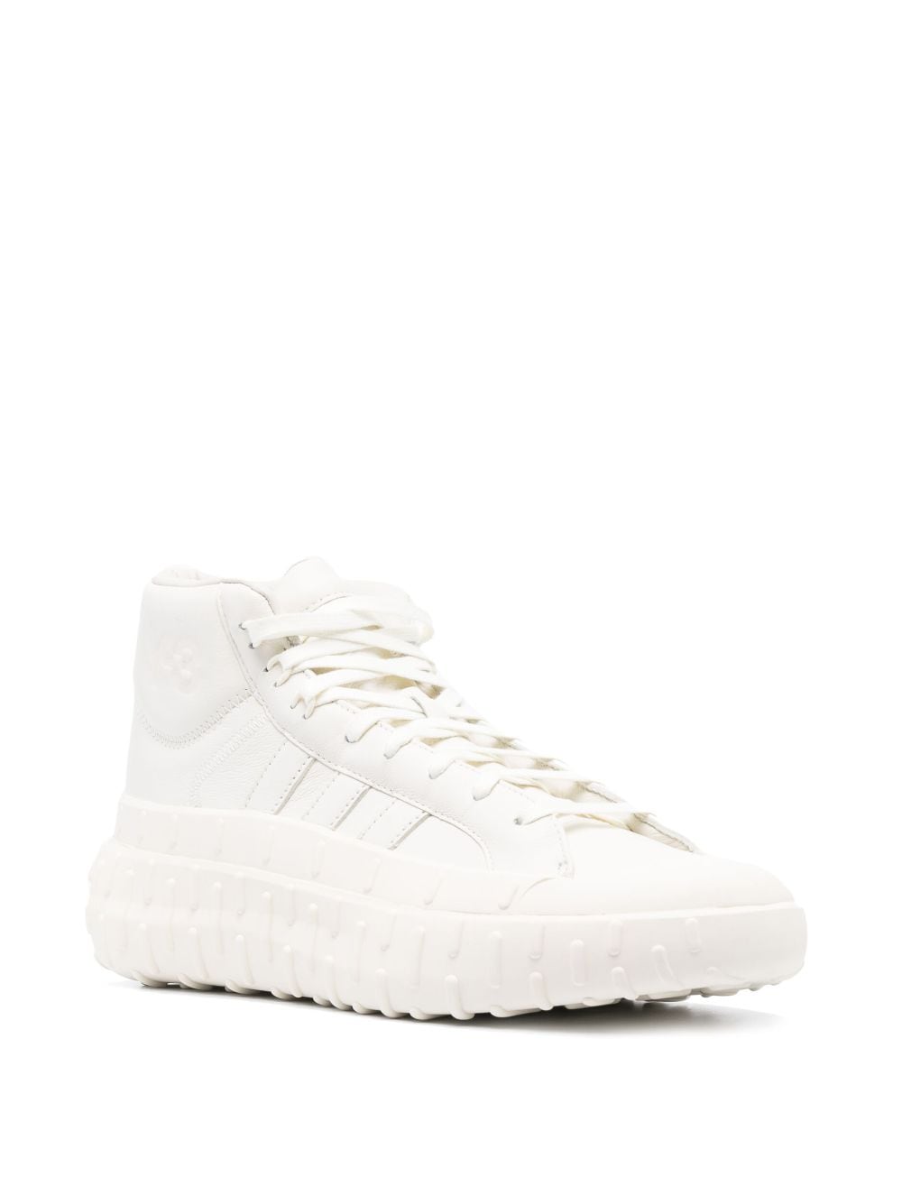 Shop Y-3 Gr.1p High Sneakers In White