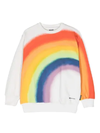 Molo Monti rainbow print Sweatshirt Farfetch