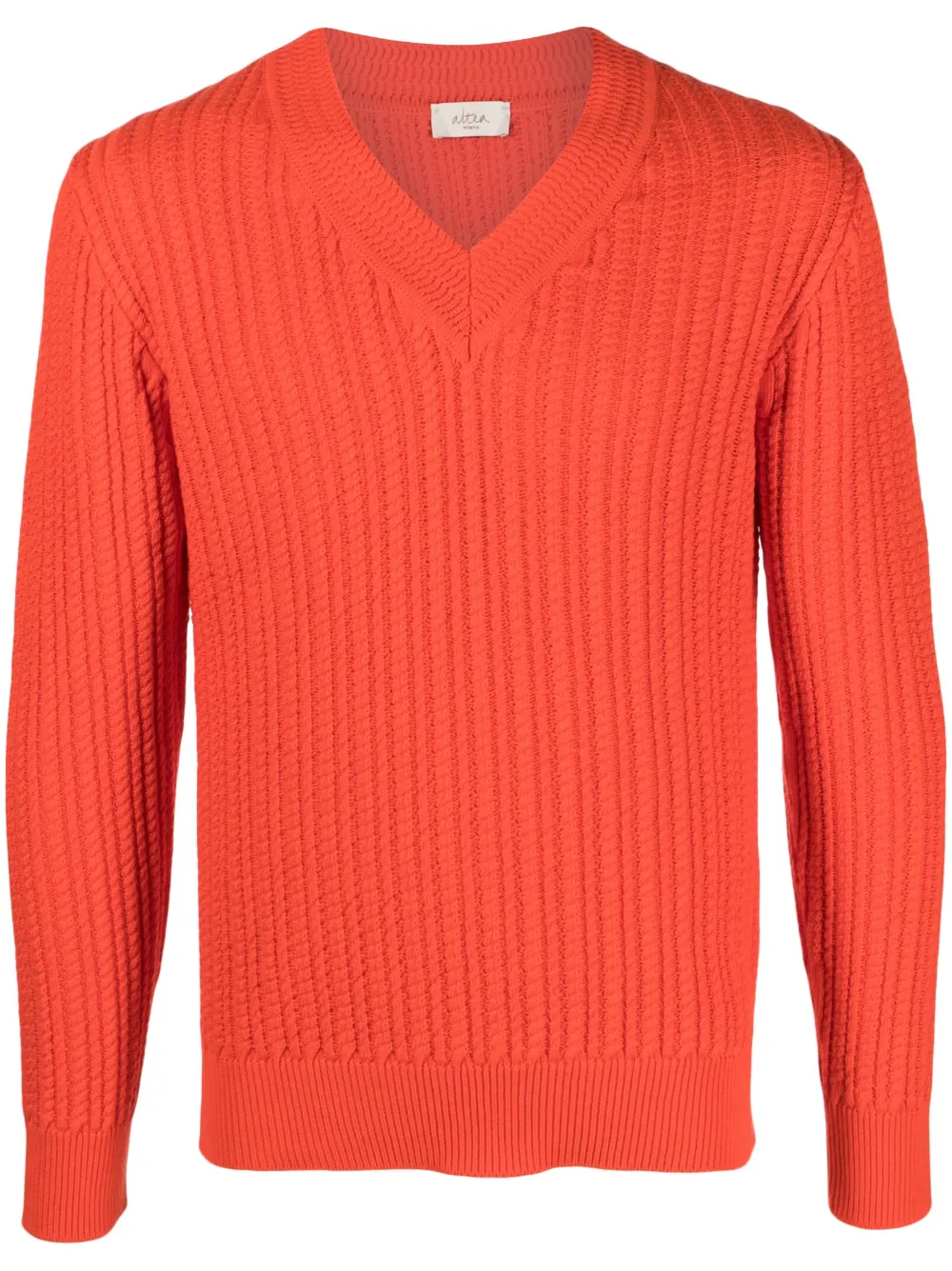 Altea V-neck knitted jumper